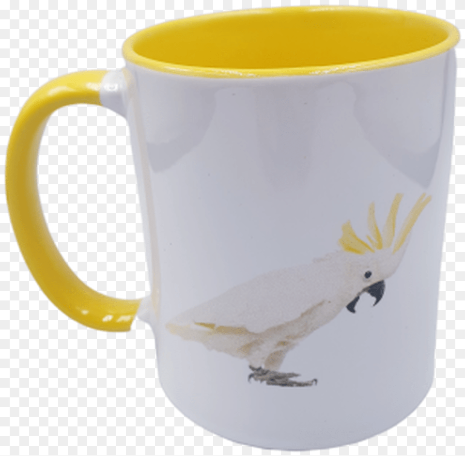 Keep Calm Yellow Mug, Cup, Animal, Bird, Parrot Free Png Download
