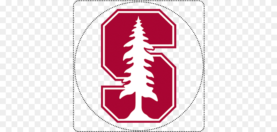 Keep Important Information In The Center Circle Stanford Athletics Logo, Sign, Symbol, Leaf, Plant Free Transparent Png