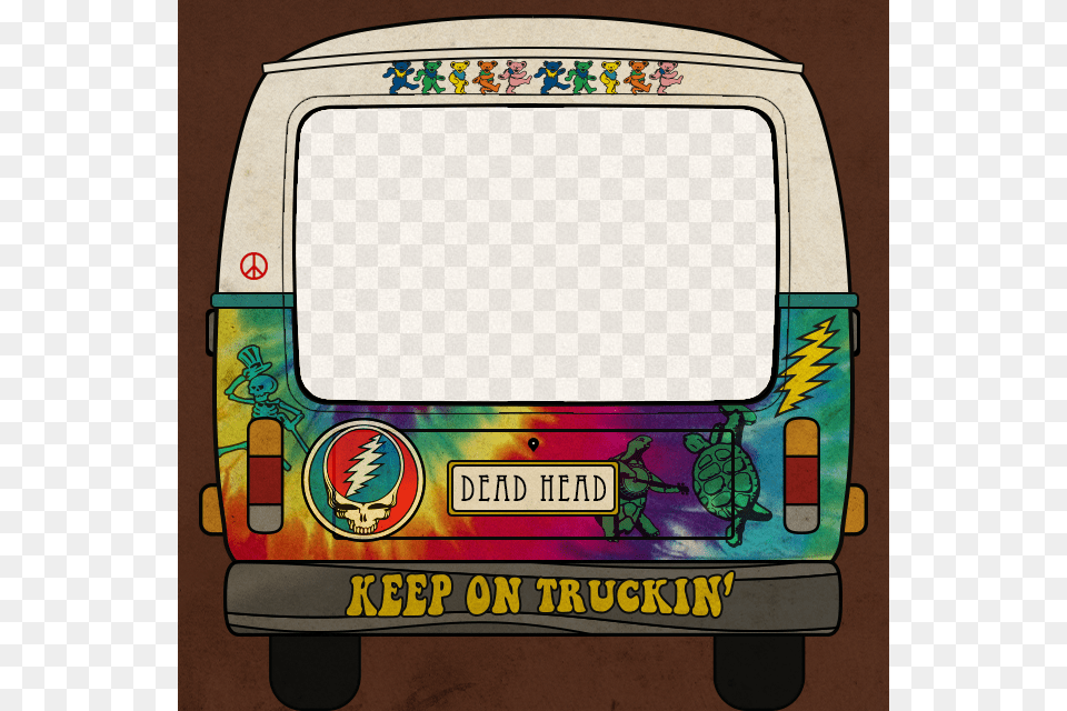 Keep On Truckin39 Keep On Truckin Grateful Dead Lyrics, License Plate, Transportation, Vehicle, Person Png