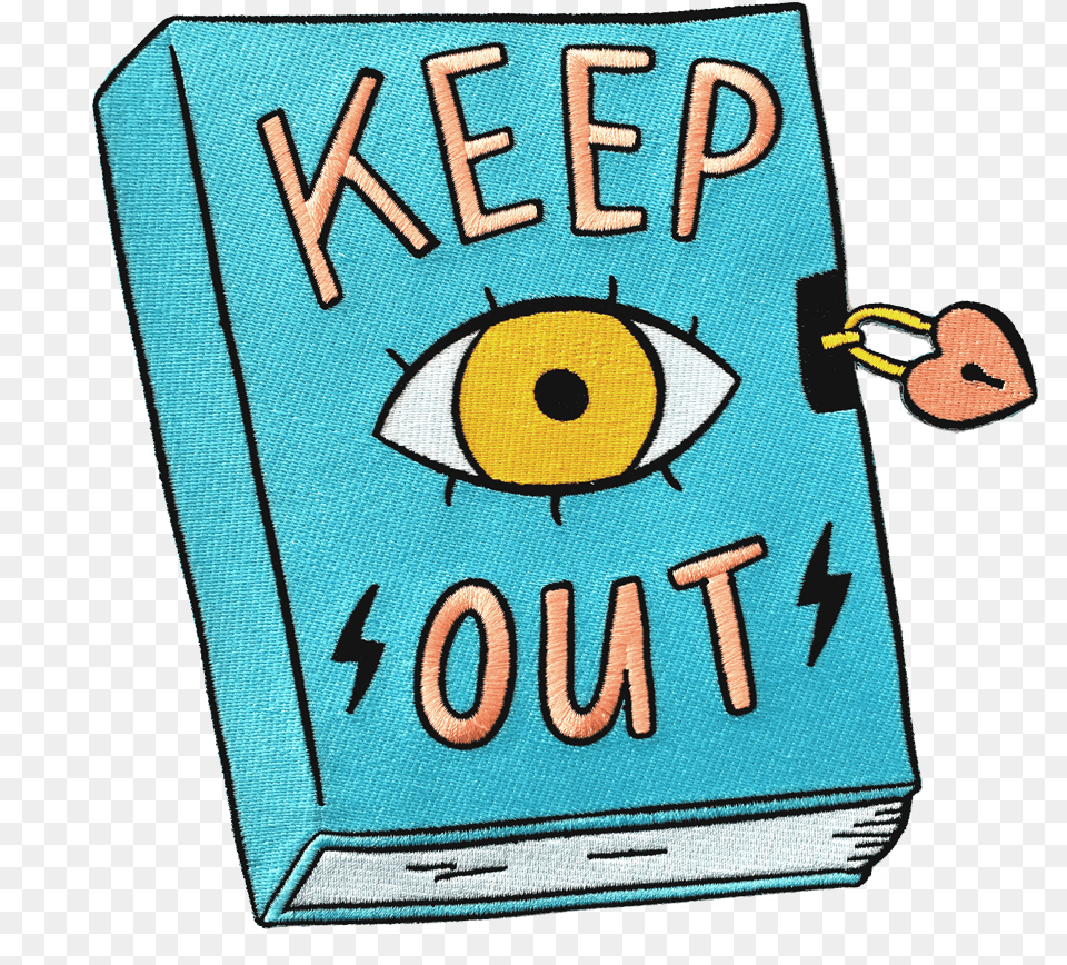 Keep Out, Book, Publication, Diary, Text Png Image
