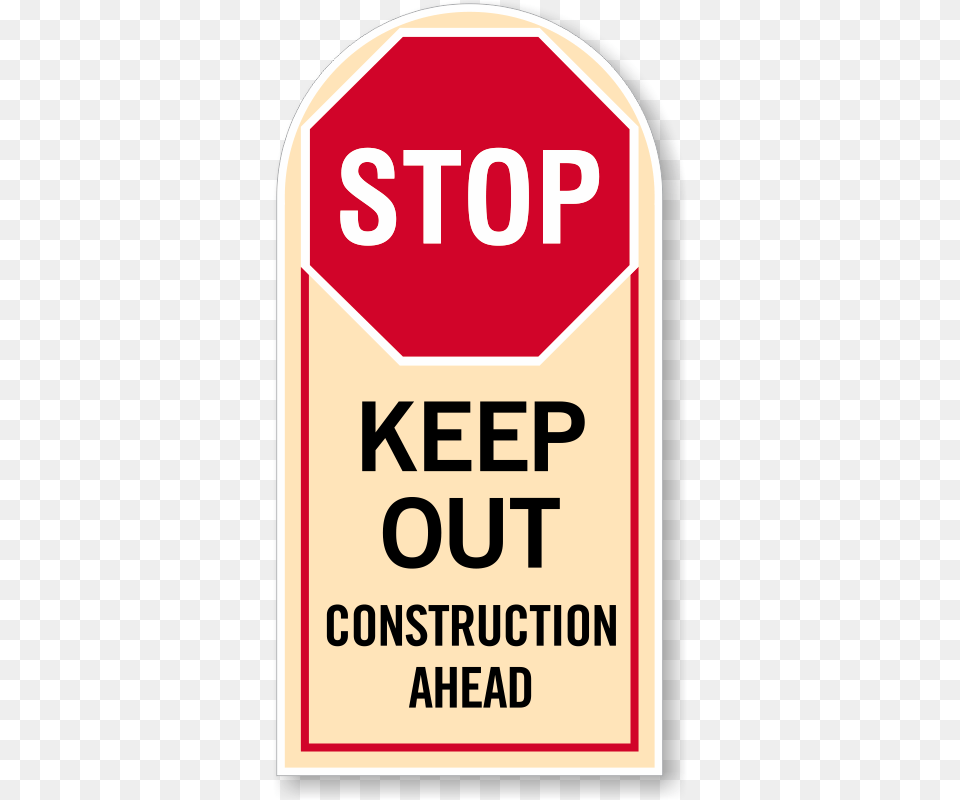 Keep Out Construction Area Sign Parking Lot Closed Signs, Bus Stop, Outdoors, Symbol, Road Sign Png