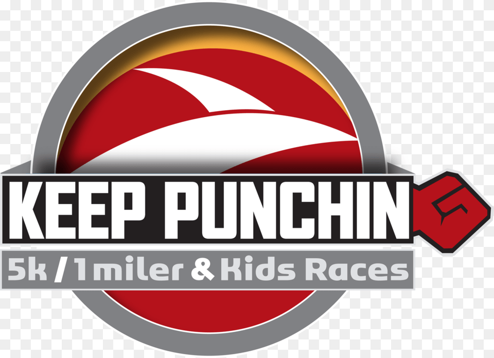 Keep Punching 19 5k Logo Front 01 Graphic Design, Sticker, Dynamite, Weapon Png Image