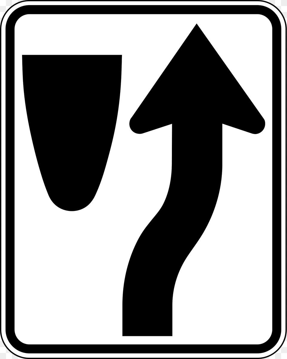 Keep Right Or Left Sign In Canada Clipart, Symbol, Cross, Road Sign Free Transparent Png