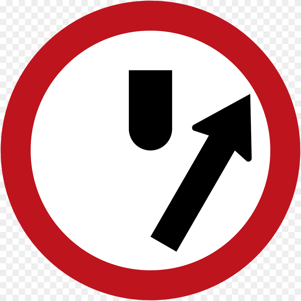 Keep Right Or Left Sign In Colombia Clipart, Symbol, Road Sign Png