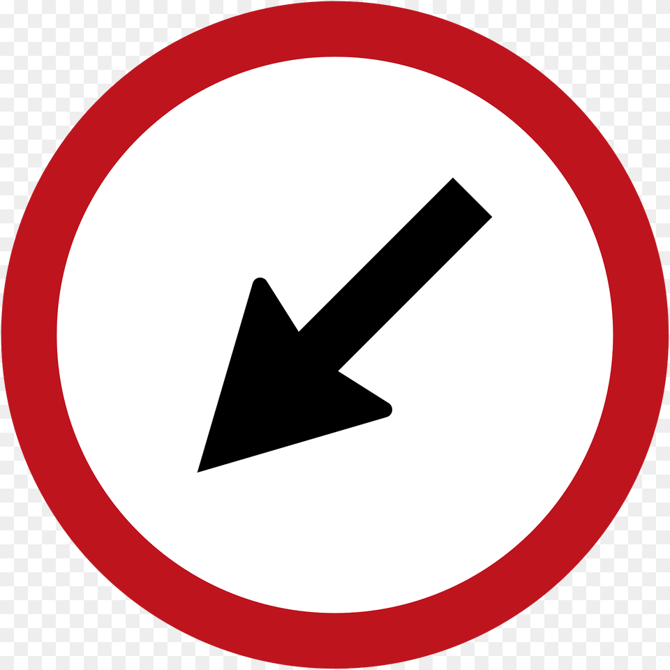Keep Right Or Left Sign In Jamaica Clipart, Symbol, Road Sign Png Image