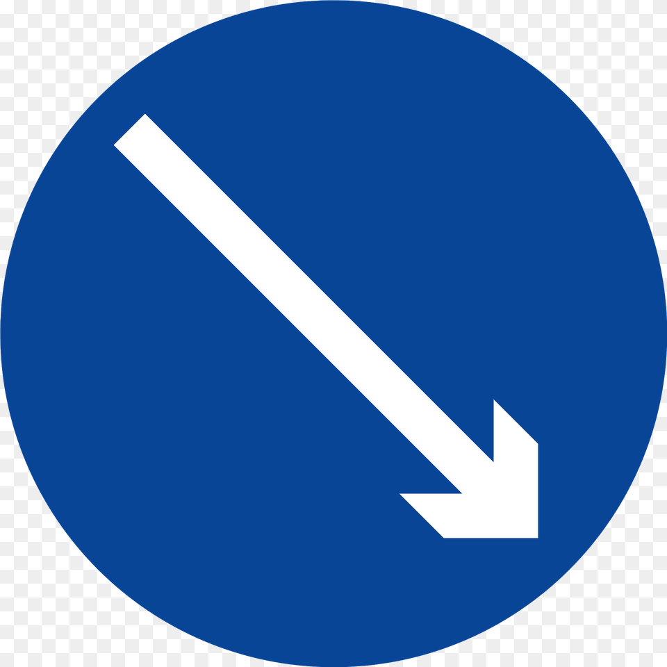 Keep Right Or Left Sign In Philippines Clipart, Symbol, Electronics, Hardware, Disk Free Transparent Png