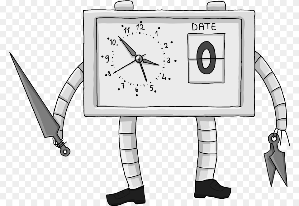 Keep Talking And Nobody Explodes Download Cartoon, Analog Clock, Clock, Person Png Image