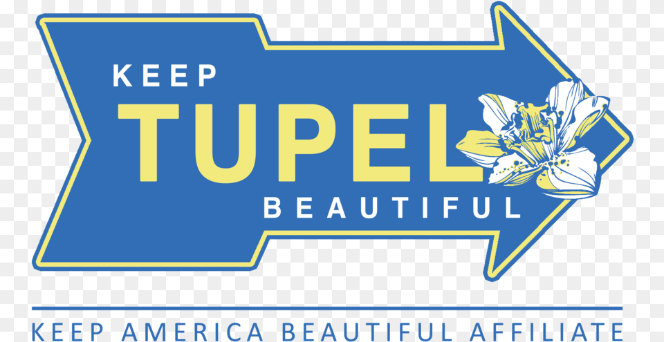 Keep Tupelo Beautiful Logo Color Floral Design, Text Free Png