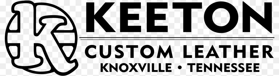 Keeton Custom Leather Logo, Gray Free Transparent Png