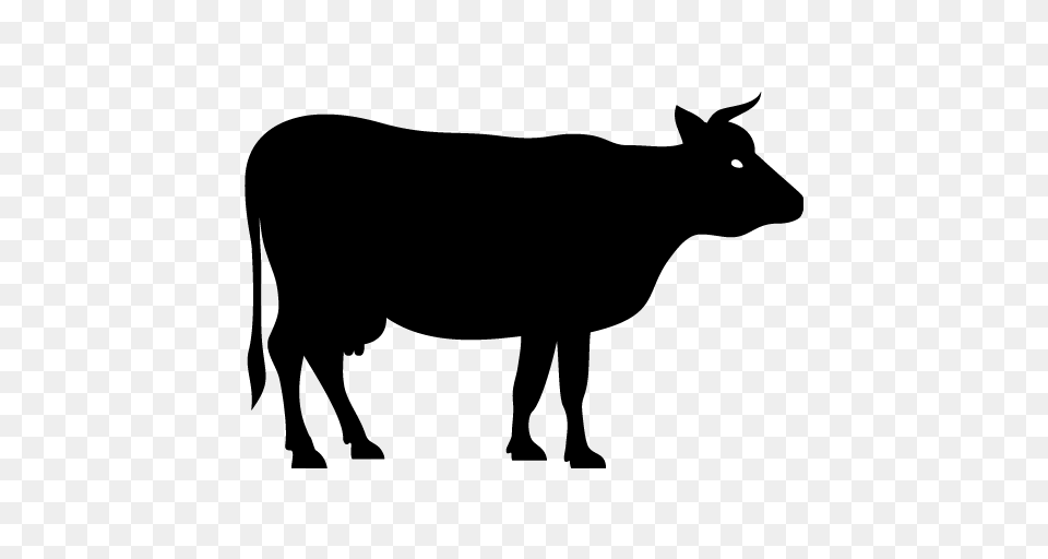 Kefir Milk Cattle Cream Computer Icons, Animal, Bull, Mammal, Silhouette Free Png