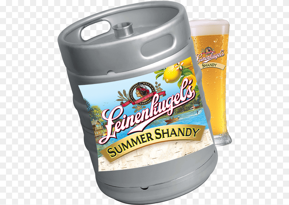 Keg Of Leinenkugel Summer Shandy Leinenkugel39s Summer Shandy Lemon Lager 12 Pack, Alcohol, Barrel, Beer, Beverage Free Png Download