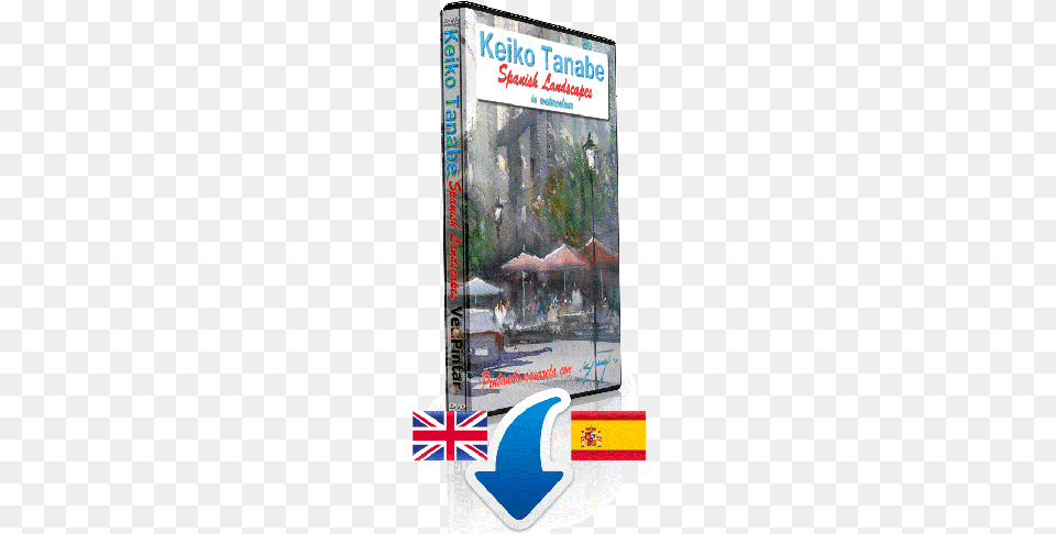 Keiko Tanabe Download Spanish Landscapes In Watercolour European Day Of Languages Poster, Advertisement, Book, Publication, Person Free Png