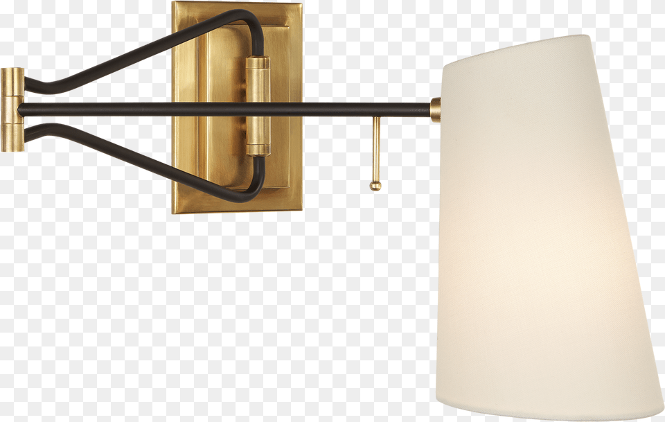 Keil Swing Arm Wall Light, Lamp, Lampshade Free Png