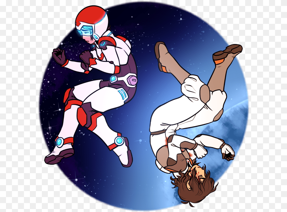 Keith And Lance Floating In Space, Baby, Person, Martial Arts, Judo Free Transparent Png