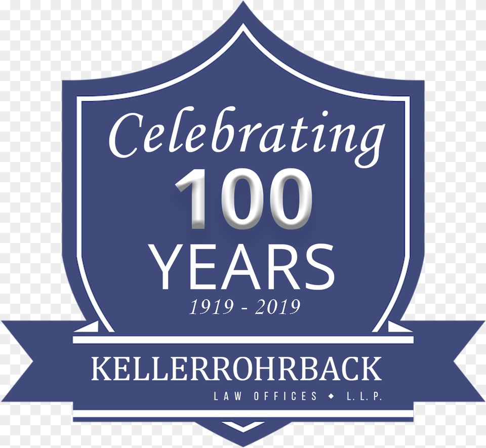 Keller Rohrback Celebrates Its 100th Anniversary Lazylibrarian, Advertisement, Poster, Logo, Symbol Png