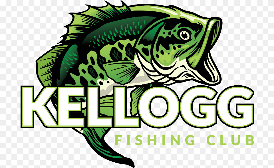 Kellogg Fishing Club Houston Area Bass Club Language, Green, Animal, Sea Life, Dinosaur Free Transparent Png