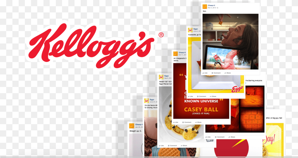 Kellogg S Social Media Kellogg Company, Screen, Computer Hardware, Electronics, Hardware Free Transparent Png