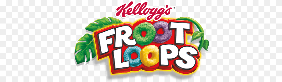 Kelloggs Froot Loops Logo Froot Loops Cereal, Food, Sweets, Dynamite, Weapon Png