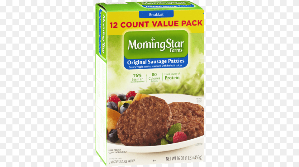 Kelloggs Morningstar Farms Organal Veggie Sausage, Food, Lunch, Meal, Berry Free Png
