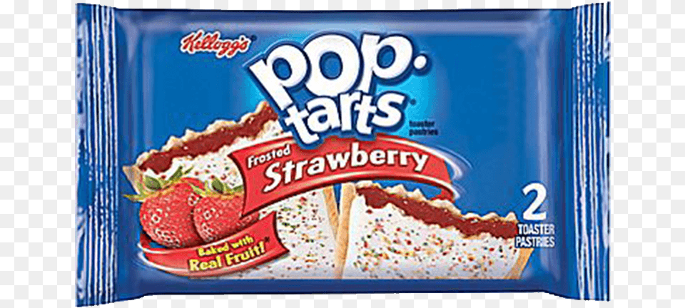 Kelloggs Strawberry Pop Tarts Pop Tarts Hot Fudge Sundae, Food, Snack, Ketchup Free Png Download