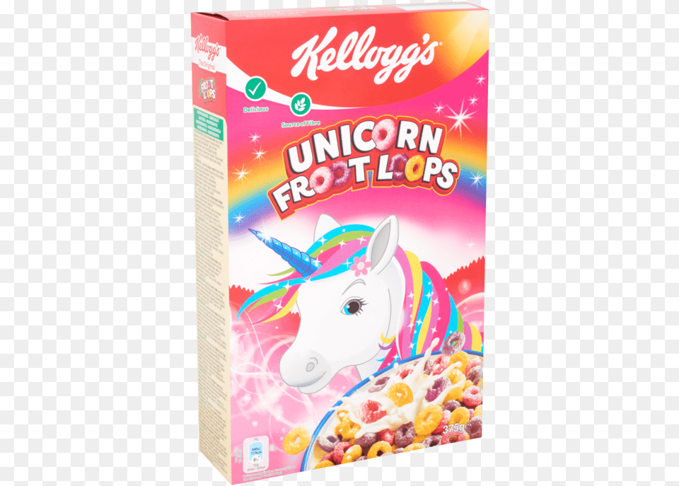 Kelloggs Unicorn Froot Loops, Bowl Free Png