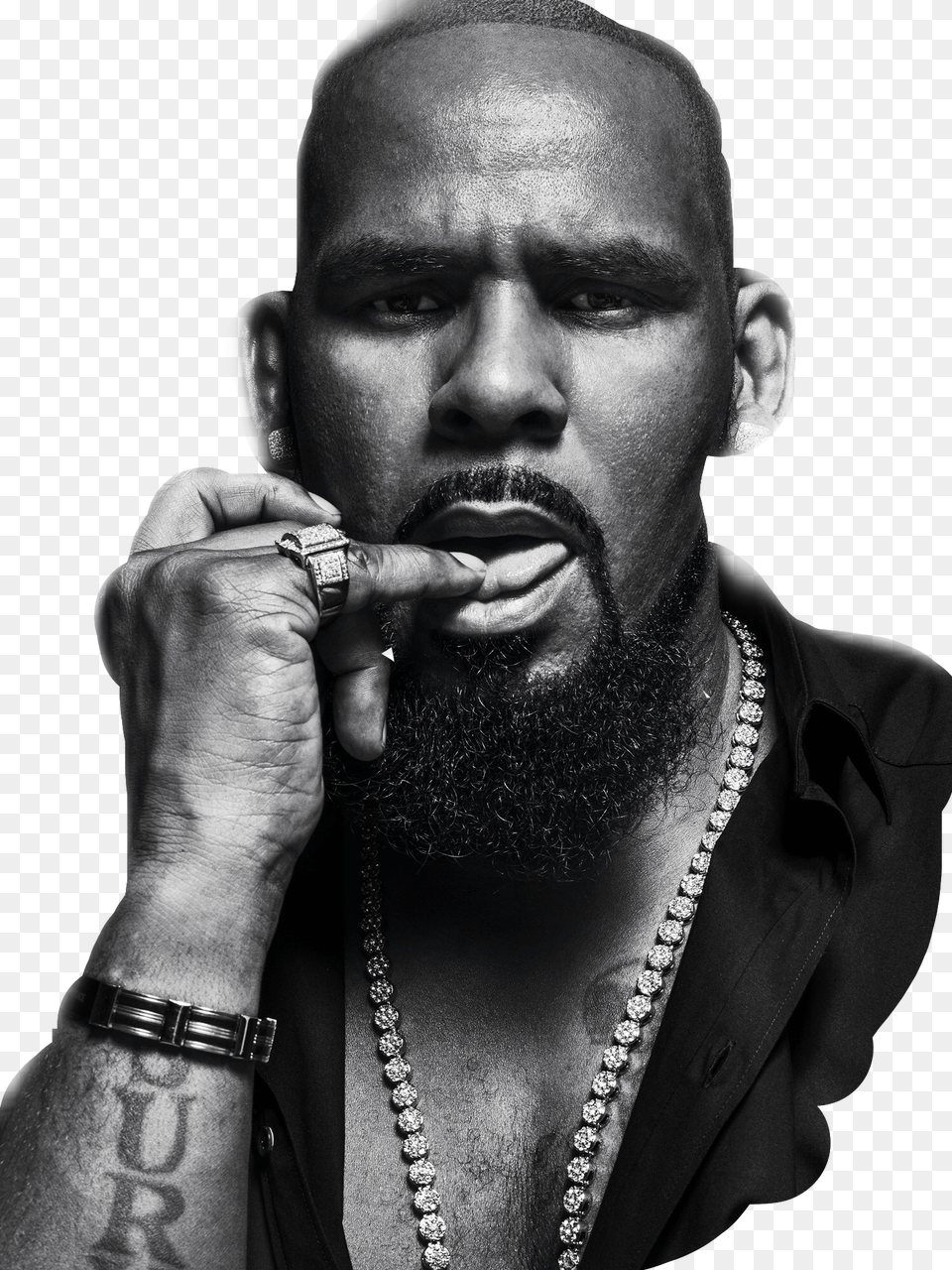 Kelly Freetoedit R Kelly Head Shots, Hand, Portrait, Body Part, Face Free Png Download