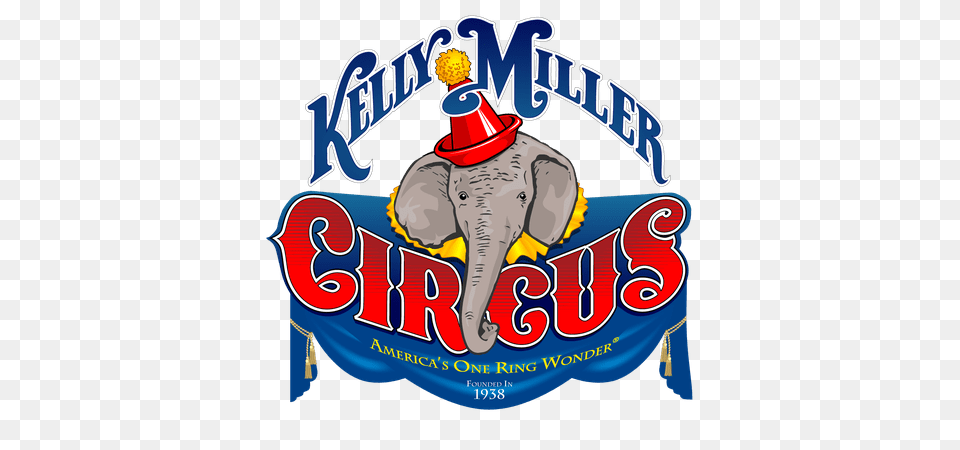 Kelly Miller Circus Logo, Leisure Activities, Clothing, Hat, Advertisement Png