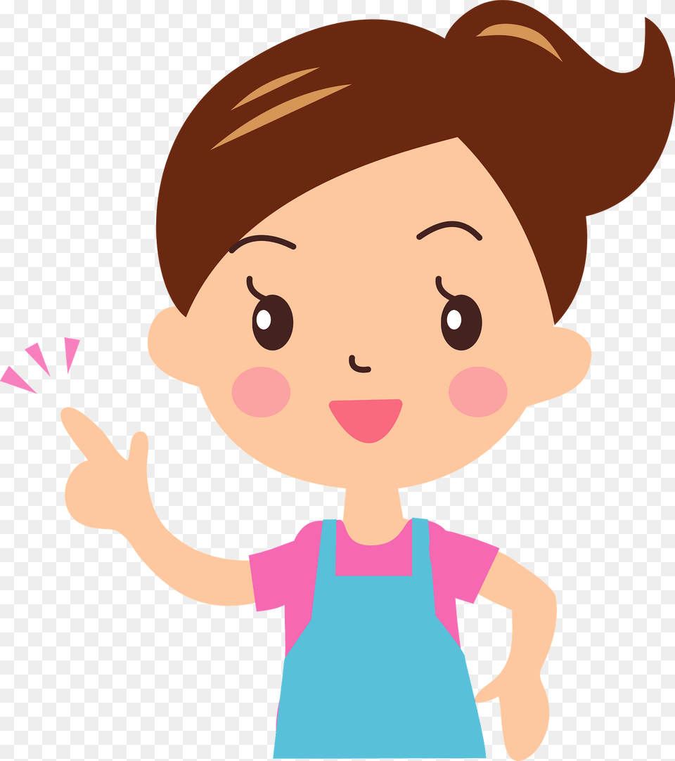 Kelly Woman Is Giving Advice Clipart, Baby, Person, Cartoon, Face Free Png Download