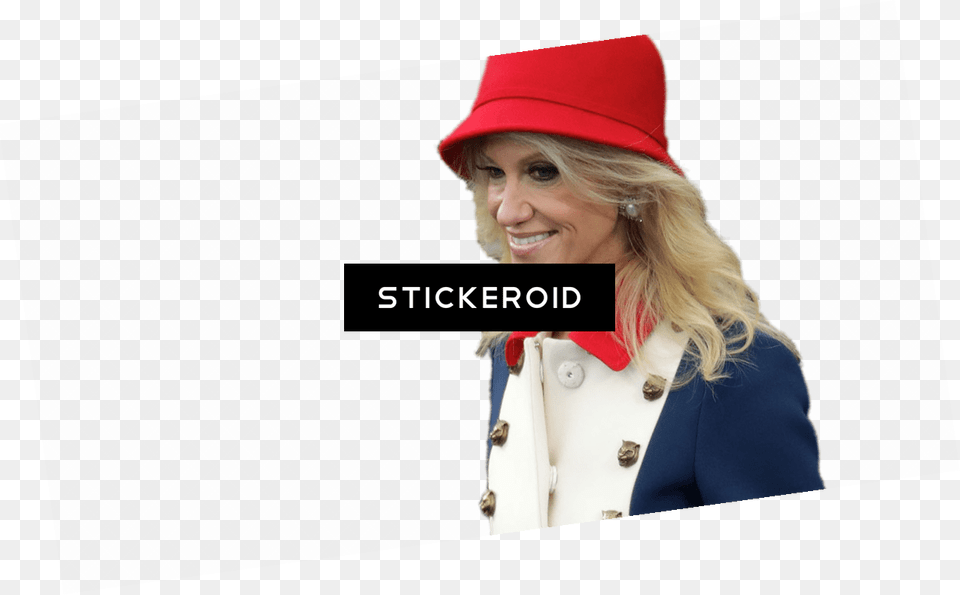 Kellyanne Conway Coloured Costume, Adult, Photography, Person, Hat Free Transparent Png