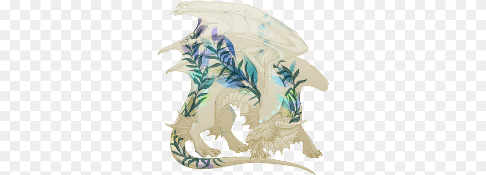 Kelp Beds Accent Neondragon, Dragon, Animal, Fish, Sea Life Free Png