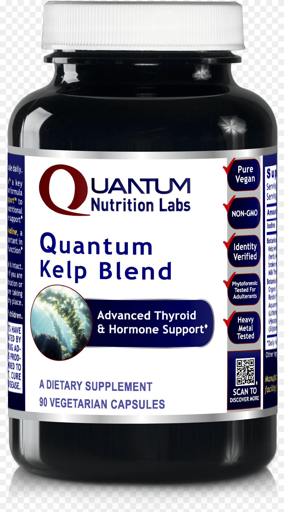 Kelp Blend Quantum 90vcaps Premier Research Labs Lean Advantage 60 Caps, Qr Code Free Png Download