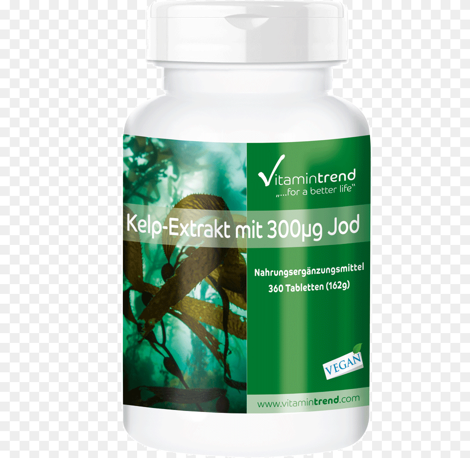 Kelp Extract With 300g Iodine 360 Vegan Tablets Highly Tablet, Herbal, Herbs, Plant, Astragalus Png Image