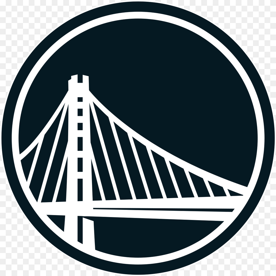 Keluga Nba Tin Golden State Warriors Logo, Bridge, Suspension Bridge Free Png Download