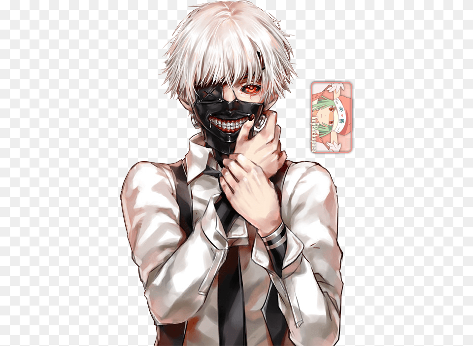 Ken Render By Azizkeybackspace Anime Tokyo Ghoul Kaneki, Publication, Book, Comics, Person Png