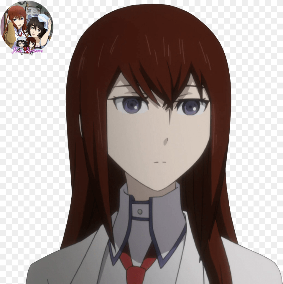 Ken Renders Ken Renders Kurisu Makise Steins Steins Gate Renders, Publication, Book, Comics, Adult Png Image