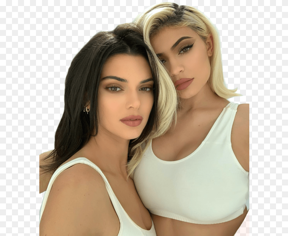 Kendall Jenner And Kylie Jenner 2018, Head, Portrait, Face, Photography Free Transparent Png
