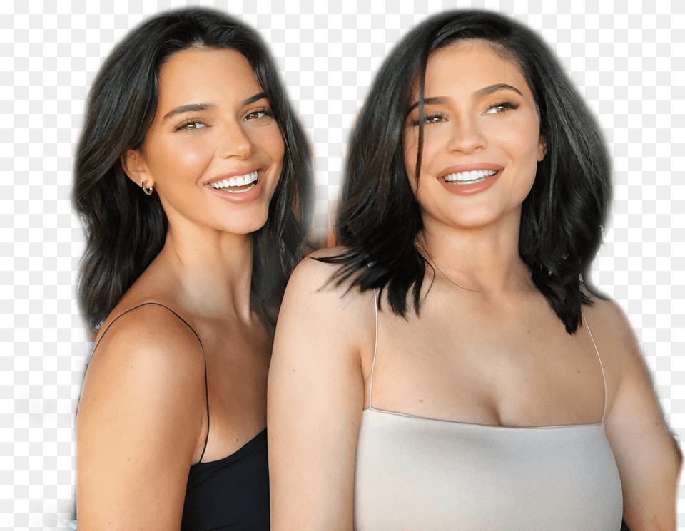 Kendall Jenner Kylie Jenner And Jenner Image Kylie Jenner En Kendall Jenner, Adult, Wedding, Smile, Person Free Transparent Png