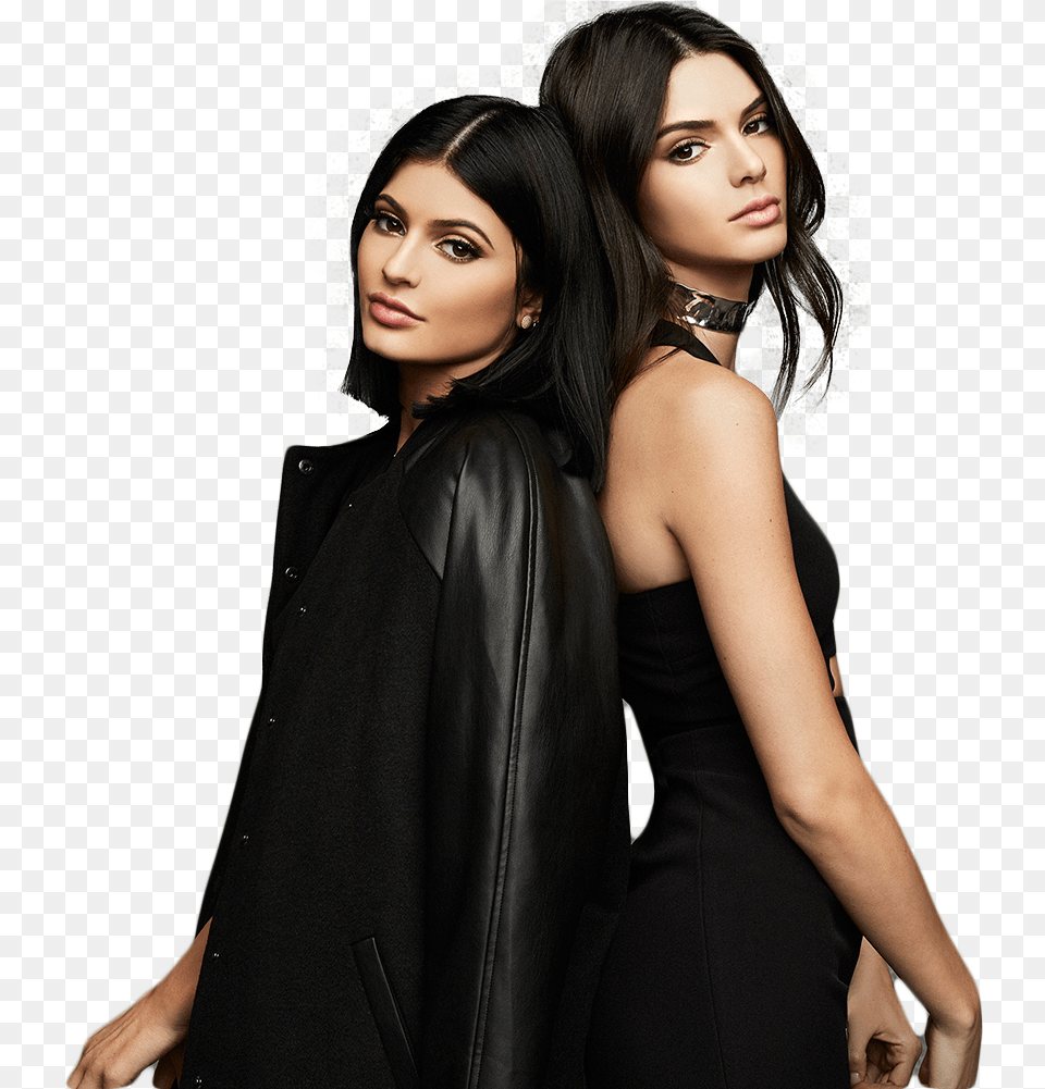 Kendall Jenner Kylie Jenner By Andie Mikaelson Kylie Jenner I Kendall, Adult, Person, Jacket, Hair Free Png Download