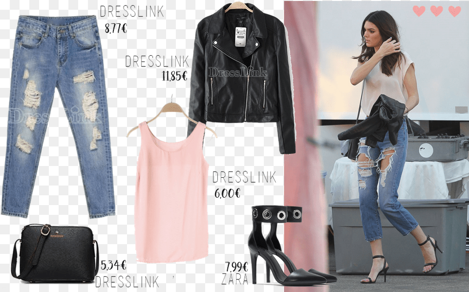 Kendall Jenner Looks For Less Outfit Kendall Jenner 2014, Shoe, Clothing, Pants, Footwear Png