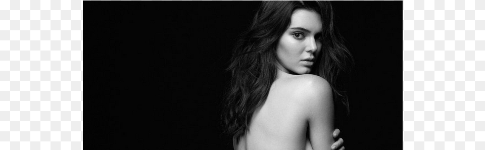 Kendall Jenner Modelando Para Calvin Klein Photo Shoot, Hair, Back, Black Hair, Body Part Free Transparent Png