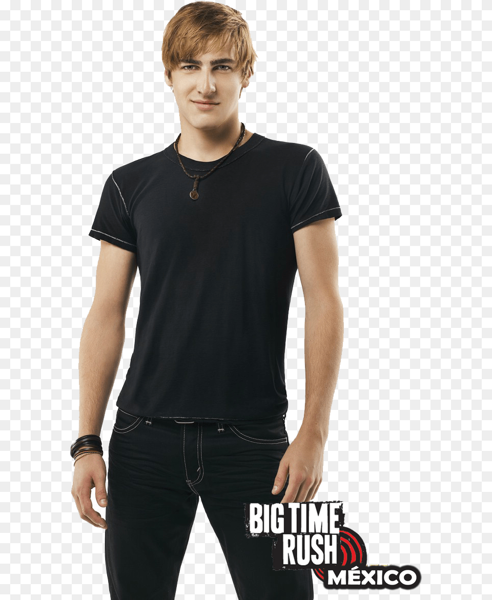 Kendall Schmidt In Big Time Rush, T-shirt, Clothing, Accessories, Person Free Transparent Png