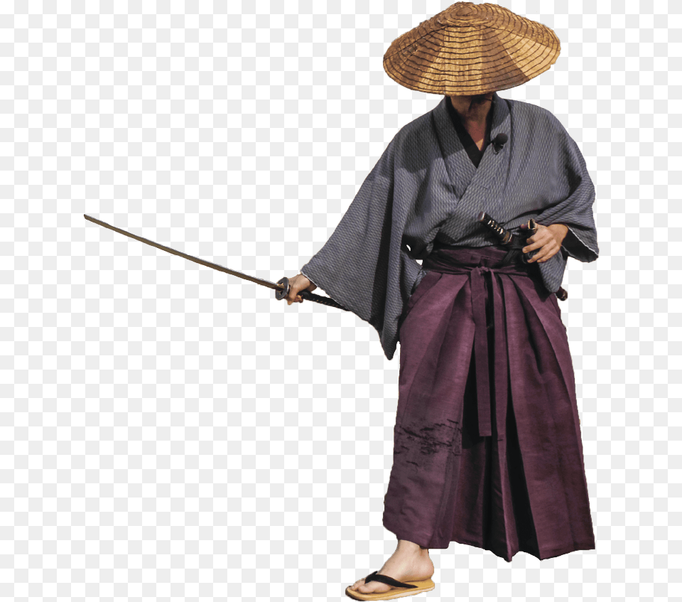 Kendo, Adult, Weapon, Sword, Person Free Png Download