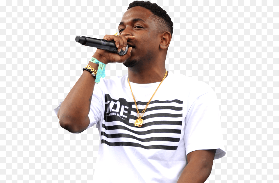 Kendrick Lamar, T-shirt, Solo Performance, Clothing, Electrical Device Png Image