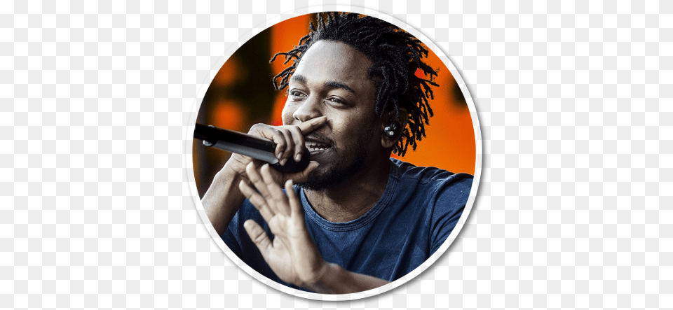 Kendrick Lamar, Adult, Photography, Person, Microphone Free Transparent Png
