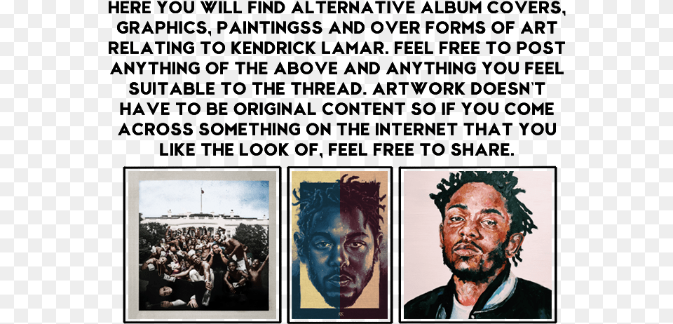 Kendrick Lamar, Portrait, Art, Collage, Face Png