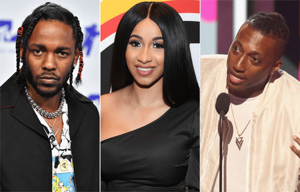 Kendrick Lamar Cardi B Dj Khaled, Woman, Adult, Black Hair, Person Free Png