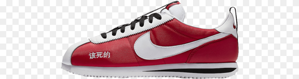 Kendrick Lamar X Nike Cortez Red Nike Cortez Kenny, Clothing, Footwear, Shoe, Sneaker Png Image