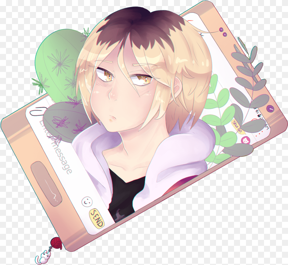 Kenma Is The Light Of My Lifedont Tag As Kinme Cartoon, Publication, Book, Comics, Person Png