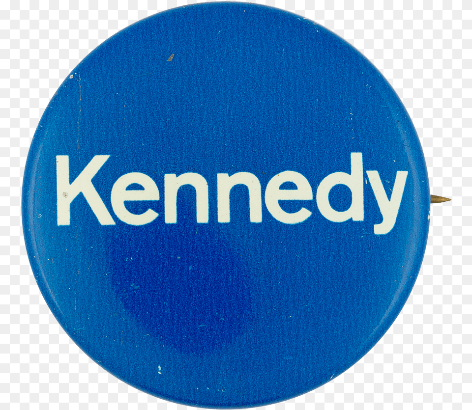 Kennedy Blue Political Button Museum Circle, Badge, Logo, Symbol, Disk Free Png