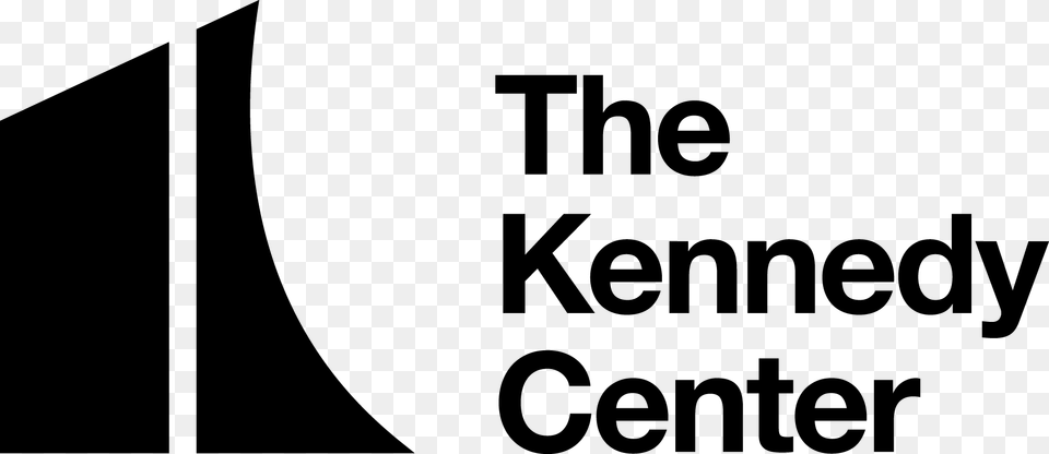 Kennedy Center Logo, Gray Png Image